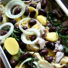 Enginarlı Tavuklu Patates 1