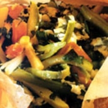 Kağıtta Sebze Kebabı 1