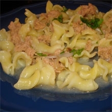 Soya Filizli Ton Balıklı Makarna 1