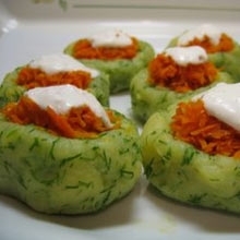 Patates Yuvasında Yoğurt Soslu Havuç 1